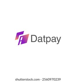Letter D wallet, pay and arrow icon logo design vector illustration for brand