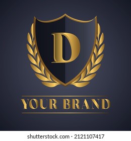 Letter D or word d logo vector illustration. 