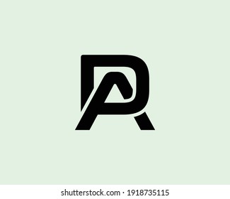 plantilla vectorial de diseño de logotipo de letra da y anuncio