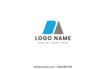 Letter da logo design icon