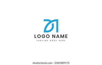 Letter da logo design icon