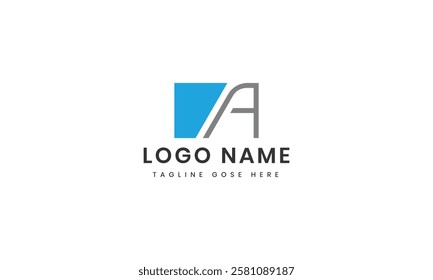 Letter da logo design icon