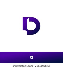 LETTER DB MODERN LOGO DESIGN