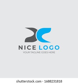 Letter DC or cd letter mark logo inspiration