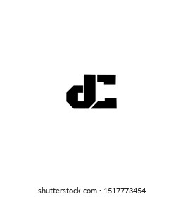Letter DC D C logo icon design template