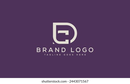 letter DC logo design vector template design for brand