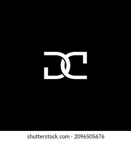 Letter DC Monogram Logo Vector Design