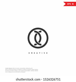 Letter DC,CD modern Logo icon design. Vector graphic design template element. Graphic Symbol for Corporate Business Identity.