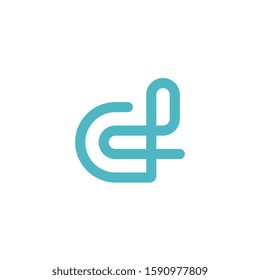 Letter DD, D logo design concept.