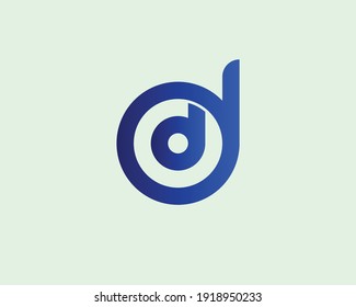 Logo-Design für Buchstaben und Buchstaben, Vektorvorlage