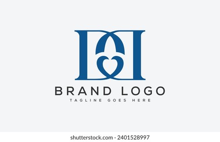 letter DD logo design vector template design for brand.