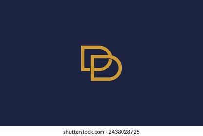 letter dd logo icon design vector design template inspiration