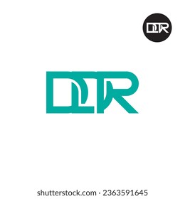 Letter DDR Monogram Logo Design