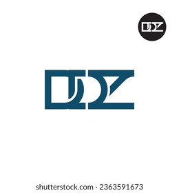 Letter DDZ Monogram Logo Design