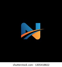 Letter design concept N for your business icon. Best creative letter vector concept design. Vector illustration EPS.8 EPS.10