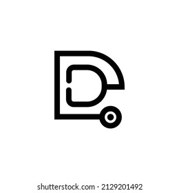 Letter design D doctor sing