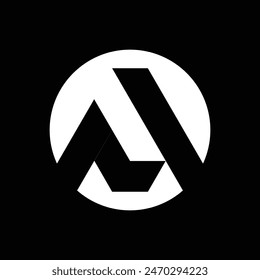 Letter A design element vector idea with creative concept