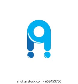letter A design logo
