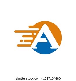 Letter A design template symbol vector illustration