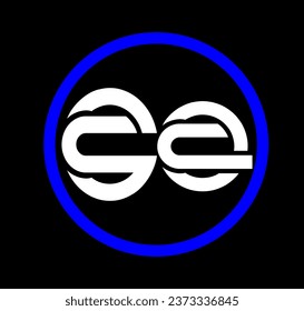 Letter Design Vector with Orange Swash