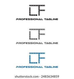 Letter DF Logo design for Multiple use