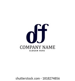 letter df logo. luxury logo for brand. recommend for all industrise 