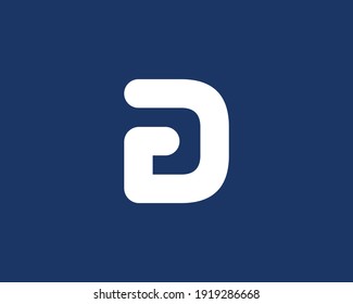 Buchstaben dd und gd Logo-Design, Vektorvorlage