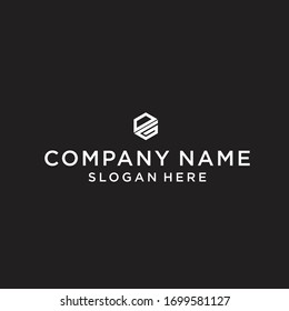 Letter DG Hexagon Logo Design Vector Illustration Template