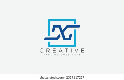 Letter DG logo design template vector illustration.
