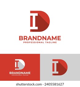 Letter DI Letter Logo, suitable for business DI and ID intials