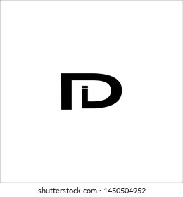Letter DI New Logo Vector