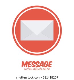 Letter digital design, vector illustration eps 10