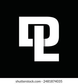 Letter DL Or LD Simple Business Icon Design Creative Logo