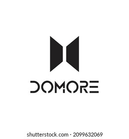 Letter DM logo, M icon, D symbol, fitness, apparel, do more, business logo, letter mark, monogram, unique, app, clothing