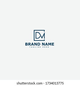 Letter DM Logo template design