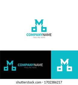 Letter dmb Logo Design Template 