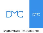 Letter DMC simple and elegant logo