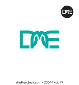 Letter DME Monogram Logo Design