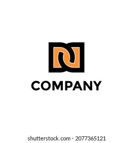 Letra DN o vector de logotipo DND para su empresa o negocio