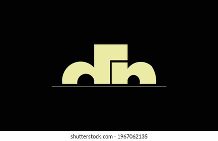 letter dn or nd logo