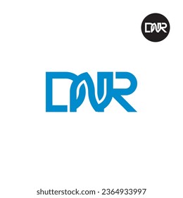 Letter DNR Monogram Logo Design