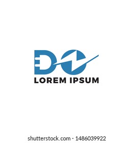 
the letter DO becomes the identity for the electricity company