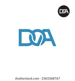 Letter DOA Monogram Logo Design
