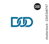 Letter DOD Monogram Logo Design