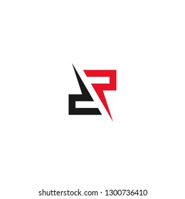 Letter dp dr graphic logo template. business logo design.