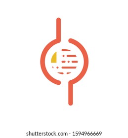 Letter DP Logo Design Template