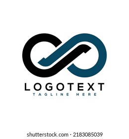 letter DP or PD circle lowercase logo design