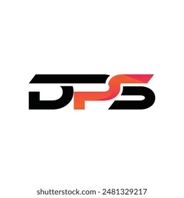 Letter DPS Geometric Business Modern Technology Logo