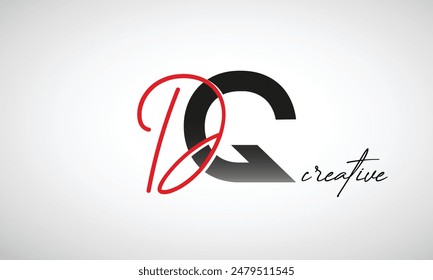 Letter DQ Creative Clean Logo Design