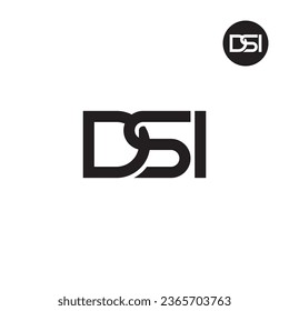 Letter DSI Monogram Logo Design